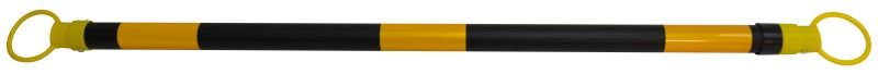 Retractable ABS Cone Bar - Yellow/Black