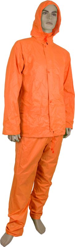 Maxisafe Orange PVC Rainsuit