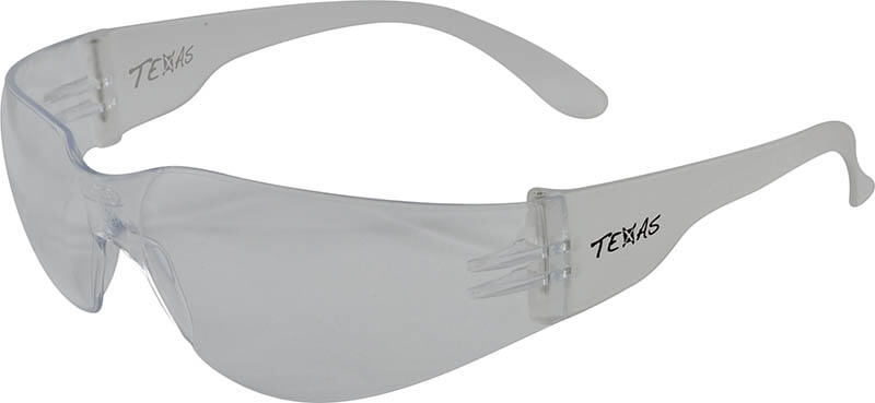 TEXAS Safety Glasses - Clear Lens