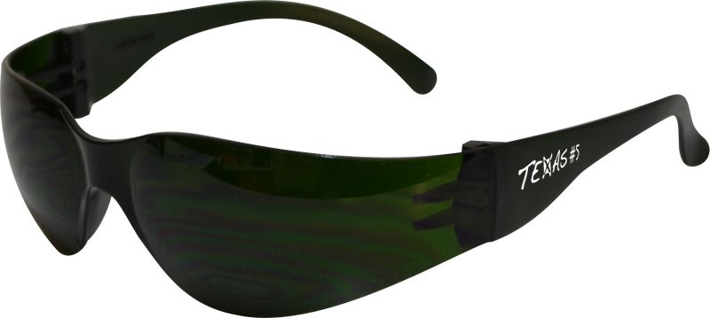 TEXAS Shade #5 Safety Glasses