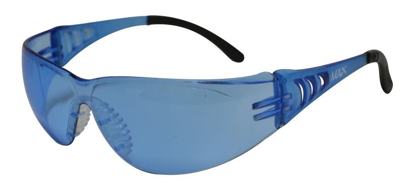 Dallas Blue Safety Glasses