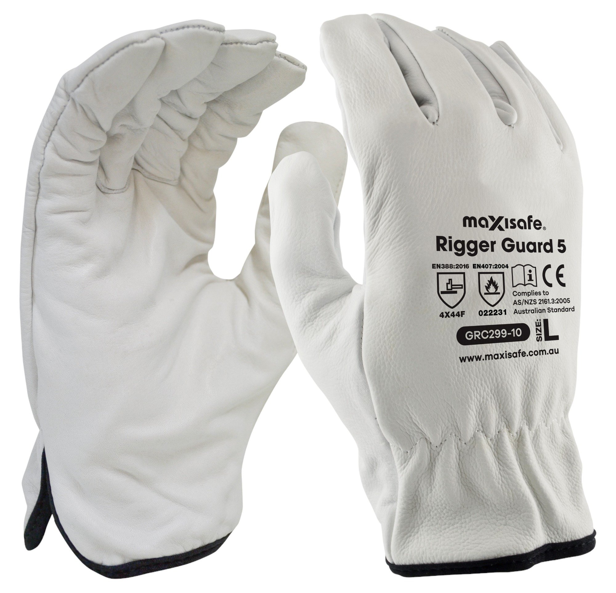 Maxisafe 'Rigger Guard 5' Cut Resistant Glove - Retail Carded