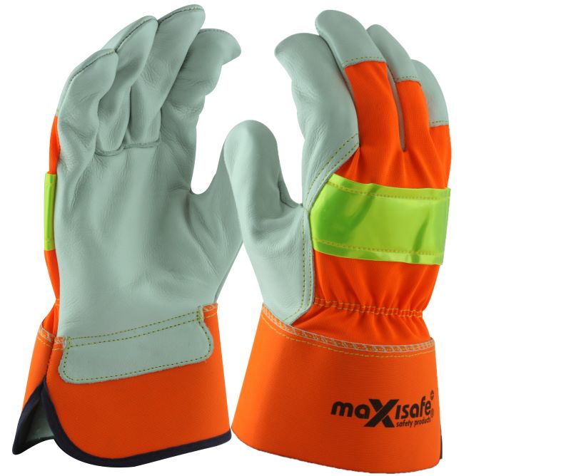 Maxisafe Reflective Safety Rigger w/ Safety Cuff - Retail Carded