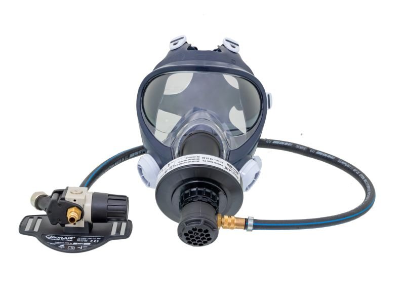 CleanAir Full Face Mask with Belt Mounted Regulator