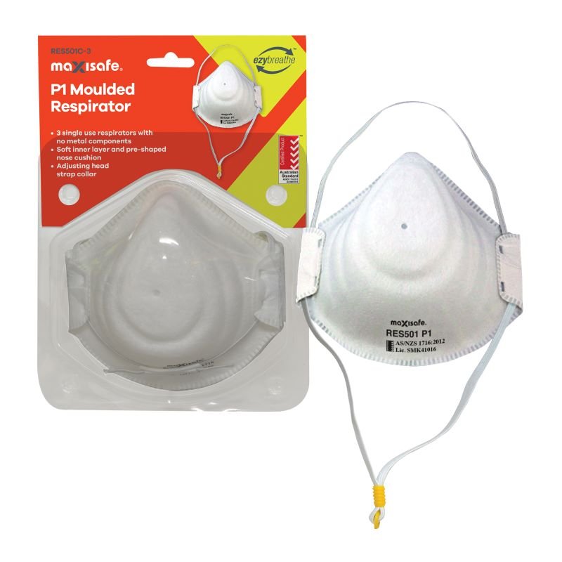 P1 Dust mask, card of 3