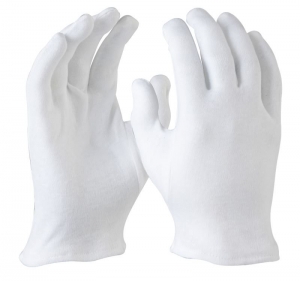 Maxisafe Interlock Poly/Cotton Glove - Hemmed Cuff
