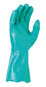 Maxisafe Green Nitrile Chemical Glove - 33cm