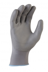 Grey Knight Nylon PU Coated Nylon Glove - Vend Packaging