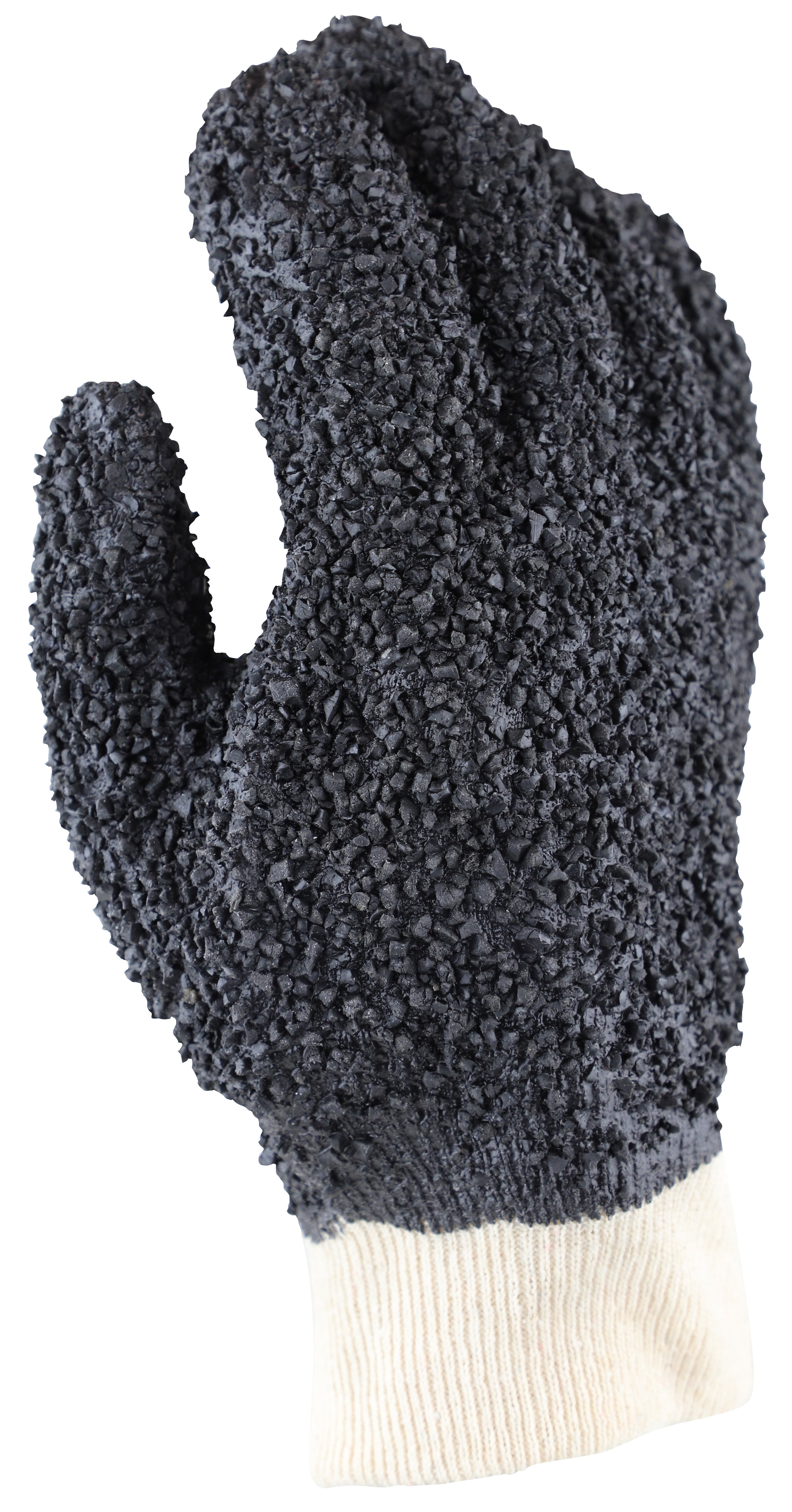 'Grizzly' Black PVC Debudding Glove - Techware Pty Ltd