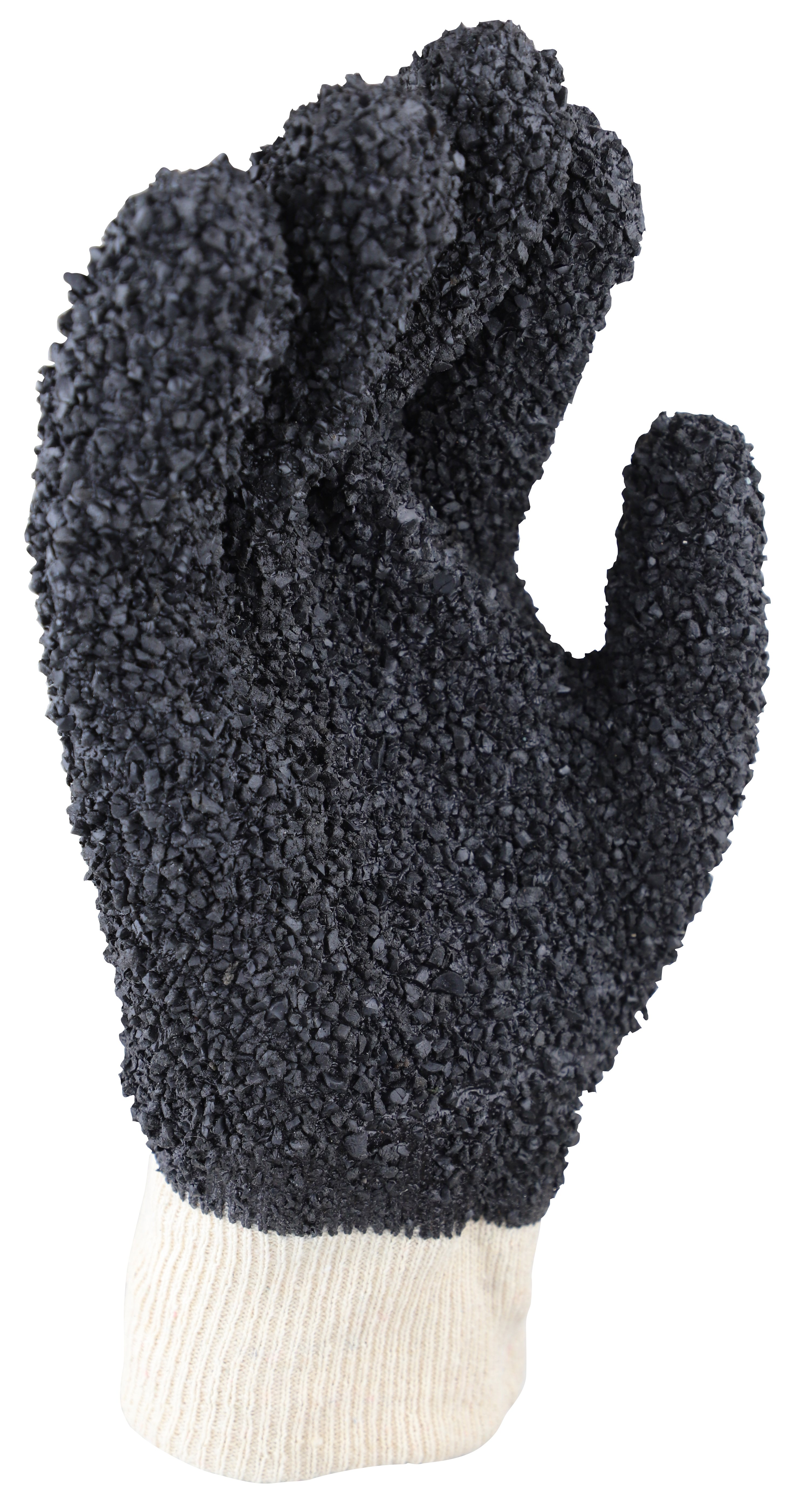 'Grizzly' Black PVC Debudding Glove