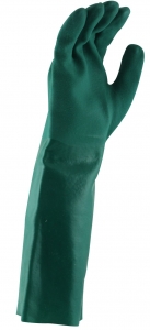Maxisafe Green Double Dipped PVC Gauntlet - 45cm