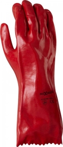 Maxisafe Red PVC Gauntlet - 35cm