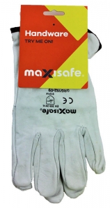 Maxisafe Economy Full Grain Rigger Glove - Retail Carded