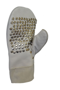Maxisafe Studded Leather Plumbers Glove - right hand
