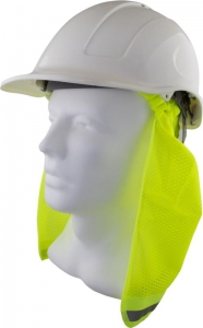 Maxisafe Hard Hat Neck Flap - Yellow