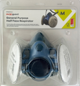MaxiGuard Half Mask Silicone General Purpose Kit (Blister Pack)