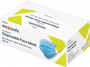 Disposable Face Mask, Type 1 with Earloops