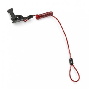 Non-Conductive Coil Hard Hat Tether
