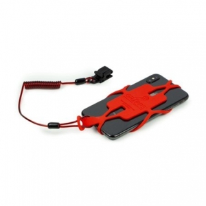 Phone Gripper with Coil Tether